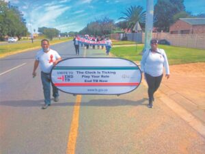 Walk creates awareness