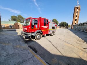 Net een brandweerwa vir Matjhabeng
