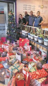 Spreading festive cheer