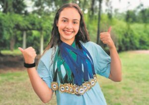 Uitdagings stuit nie swemmer se slag