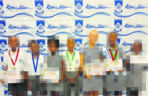 Atlete ryg prestasies in op baan