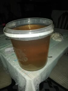 Water unsafe for drinking