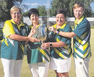 Named proud winners in bowls