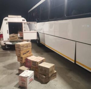 Bus driver caught with  Khat valued at R116 400