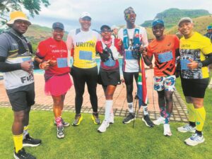 Taking in sights amidst race