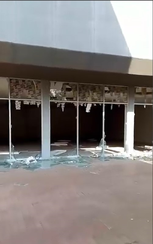 The once beautiful Amogela Mall in Welkom has been