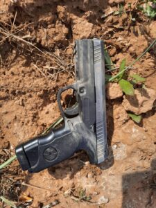 Gold-mine-heist weapon reclaimed