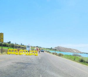 R30 at Stinkpan traffic controlled