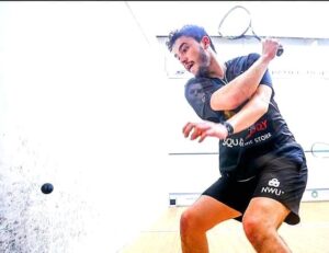 Squash clinic held