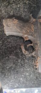 Welkom residents report stashed weapon