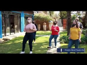 Laerskool Naudeville doen die Jerusalema dans