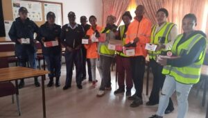 Police donate shoes to learners