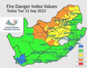 Vigilance cautioned for fires in the Free State