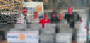 Give boxes filled with Christmas cheer to those in need