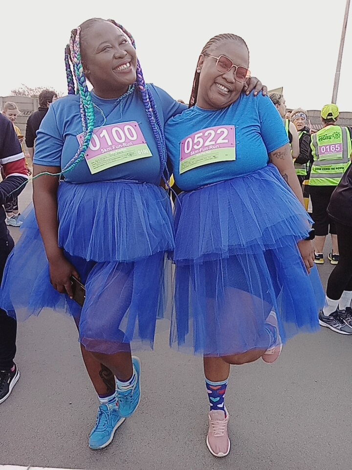 Ambassador Kele Motsei and friend enjoy every mome