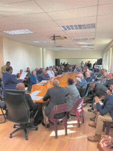 All grievances aired out