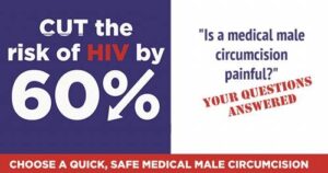 HIV remains a real threat in South Africa; men urged to circumcise this winter