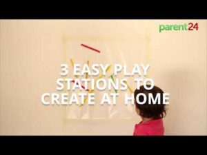 Let them draw on walls