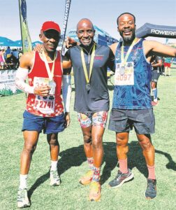 Runners test endurance