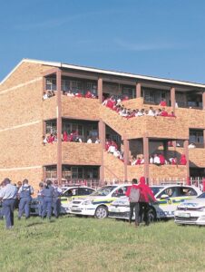 Crime-fighting displayed