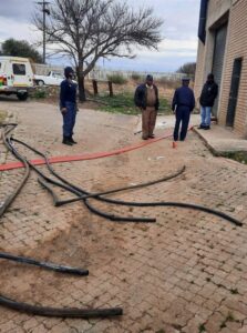 R2 million cable stolen, sewage pours into Sandriver