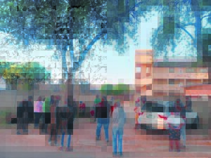 Taking hands to fight crime