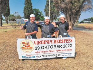 Fees ’n hupstoot vir dorp