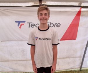 Crowned as king of the court