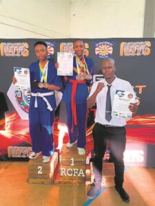 Combatants excel on fighting stage