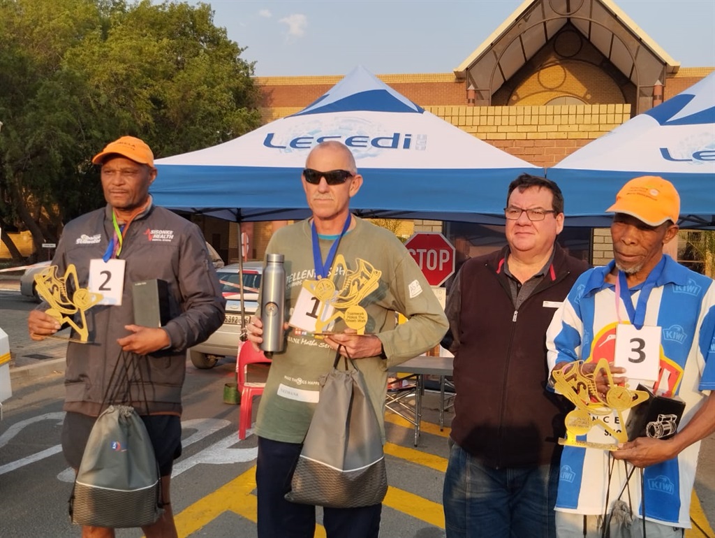 1.5?km Masters 60+ Men 60+: Gerald Sullivan, indiv