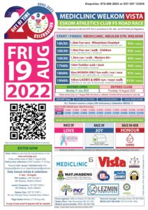 Vrouewedloop vier 20 jaar saam met Vista