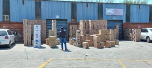 Miljoene rande se onwettige sigarette in Welkom gevind