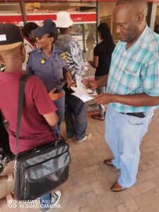 Visible policing to combat crime