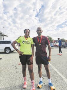 Running to offer aid