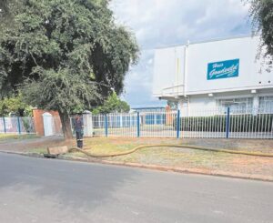 Raises concerns about sewerage lines at school