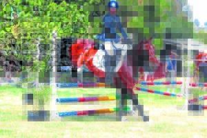 Trotting to the podium