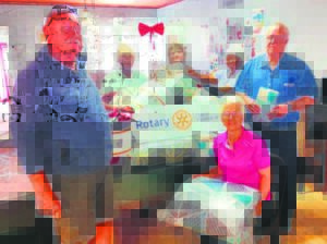 Receive heartwarming donation