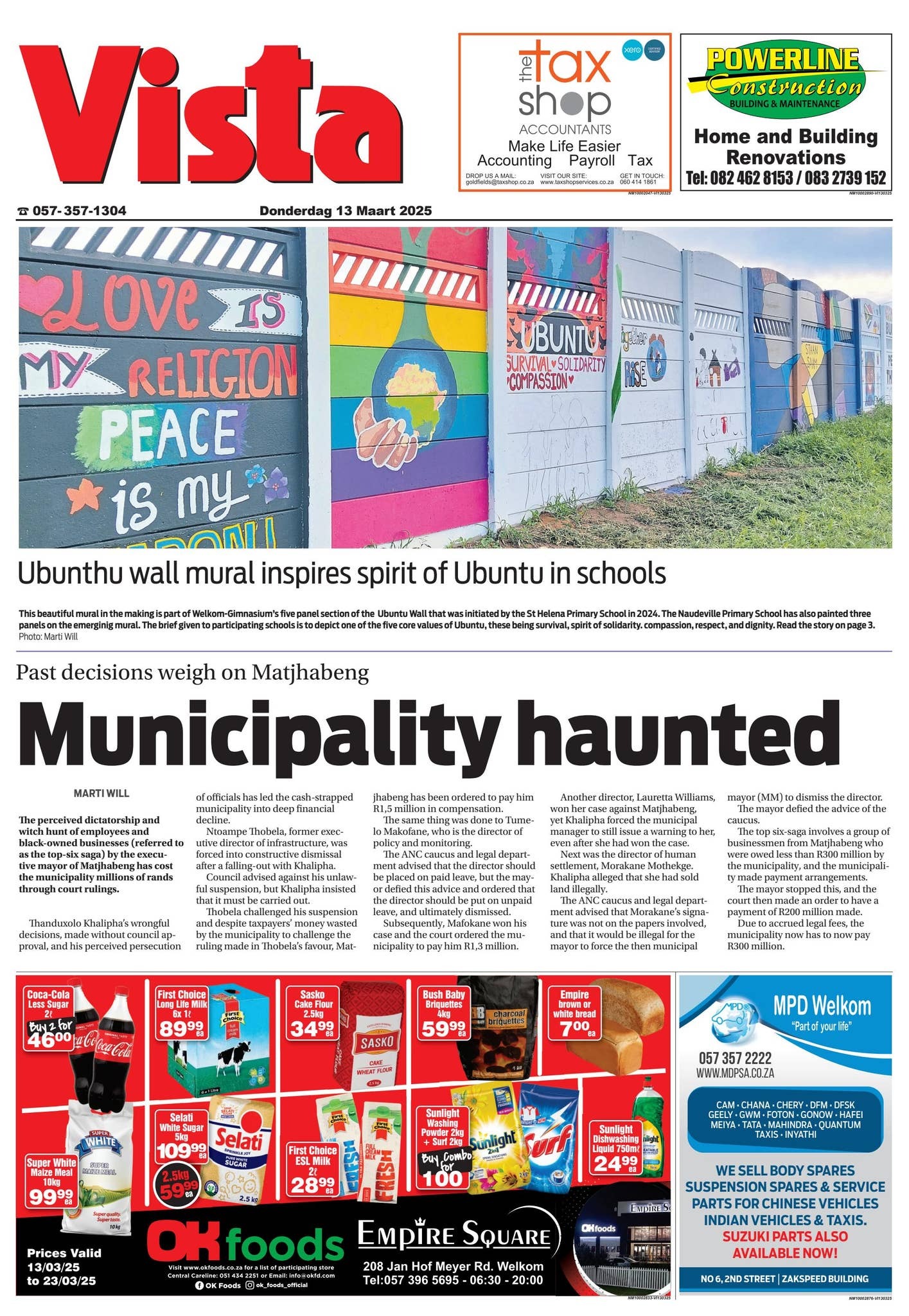 Vista E-edition – 13 March