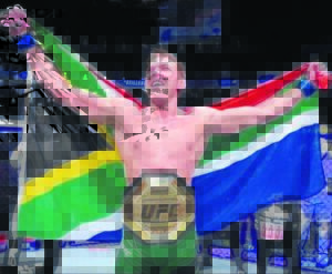 Dricus, the Goldfields’ hero