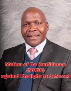 Matjhabeng MONC deferred due to threats