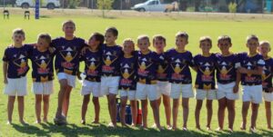 Rugby-bulletjies wys hul slag