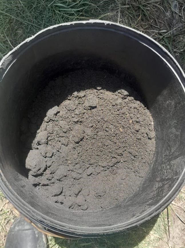 Beslag is gelê op goudhoudende materiaal