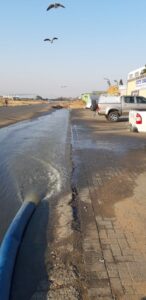 Klagte oor riool sloer