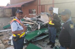 ATM at the Allanridge taxi ranked bombed