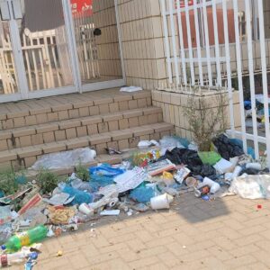 Welkom has hawkers clean up after themselves