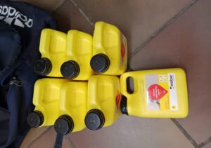 Vermeende diewe aangekeer