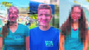 Swemmers wys hul slag in byeenkoms