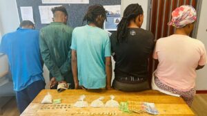 Five arrested for dealing in drugs, illegal liquor