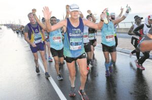 Atlete gereed vir marathon