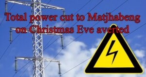Matjhabeng power cut averted